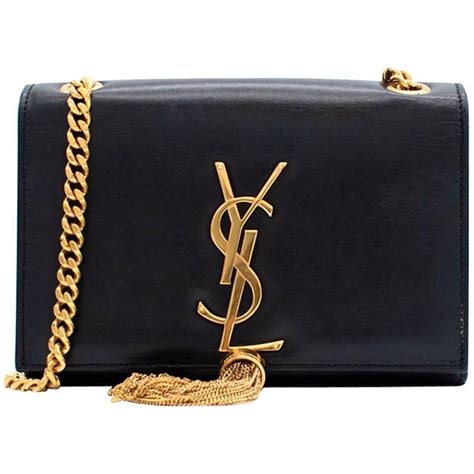 ysl black crossbody with tassel|Kate tassel.